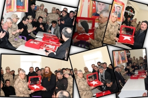 Orgeneral Çetin&#039;den Şehit Ailelerine Taziye Ziyareti