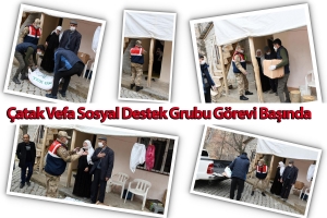 Çatak Vefa Sosyal Destek Grubu Görevi Başında