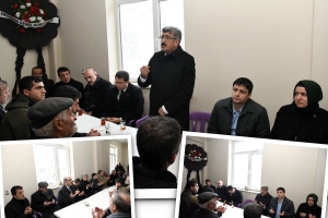 Şehit Güvenlik Korucuları Mantaş-Bulcar-Esen Ailelerine Taziye Ziyareti